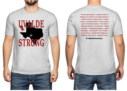 Discover Uvalde Strong Shirt - Five Dollars from each shirt