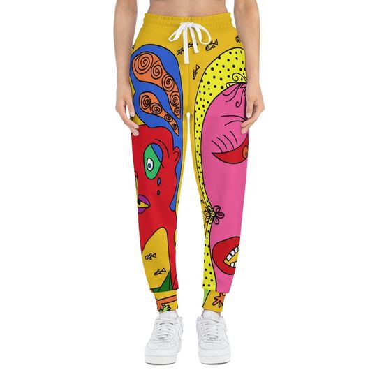 Discover Pop Art Joggers, Vibrant Athletic Joggers