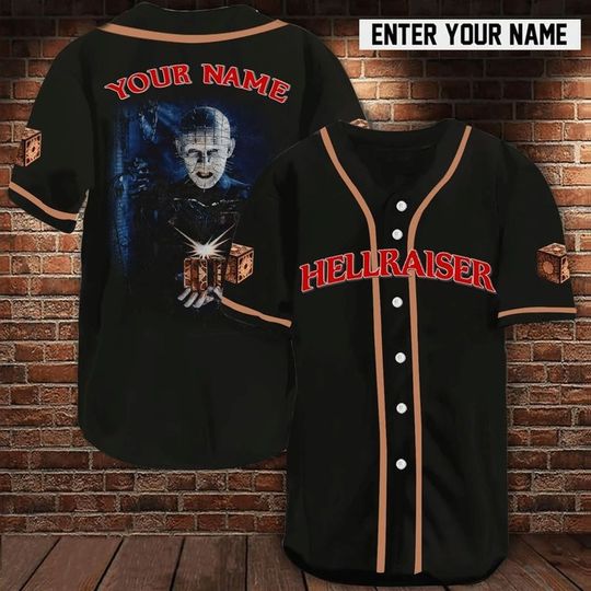 Discover Custom Name Hellraiser Movies Baseball Jersey