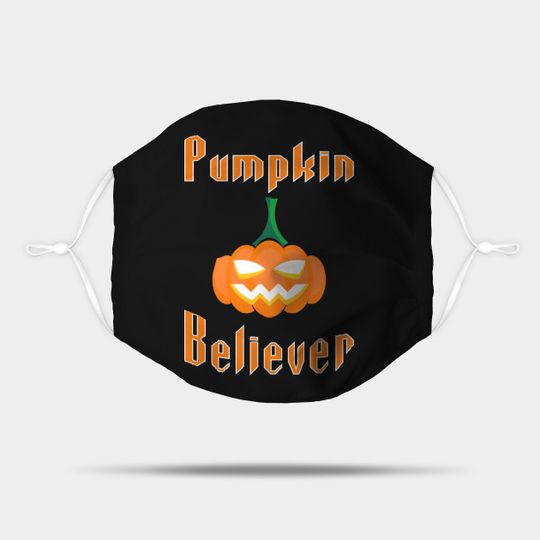 Discover Pumpkin Face Face Mask