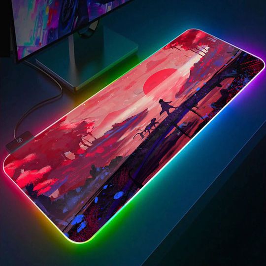 Discover Anime LED RGB mouse pads