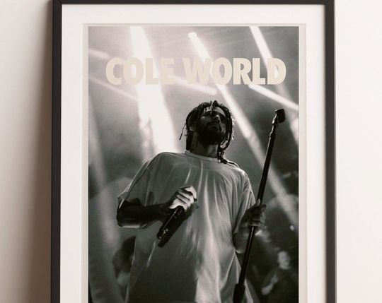 Discover J. Cole - J. Cole / Album Art Poster