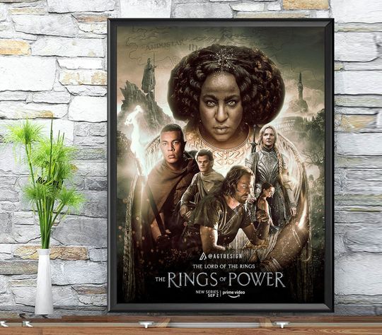 Discover The Rings Of Power Character Posters Are A Guessing Game,  The Rings Of Power Poster