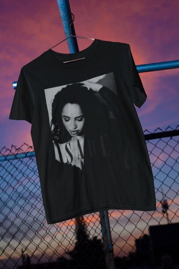 Discover Vtg Sade Singer Black Smooth Unisex Cotton T-Shirt