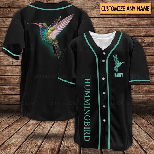 Discover Hummingbird Baseball Shirts, Personalized Hummingbird Jersey