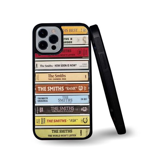 Discover The Smiths Books Spine Collection Stylish Snapback Rubber iPhone Case