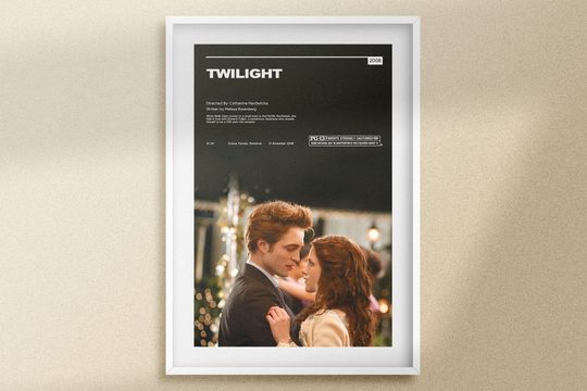 Discover 2008 Twilight Movie Film Poster