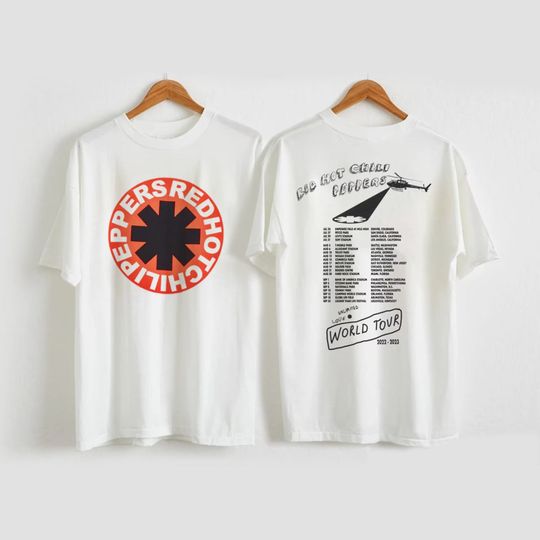 Discover Red Hot Chili Peppers 2022 World Tour Shirt