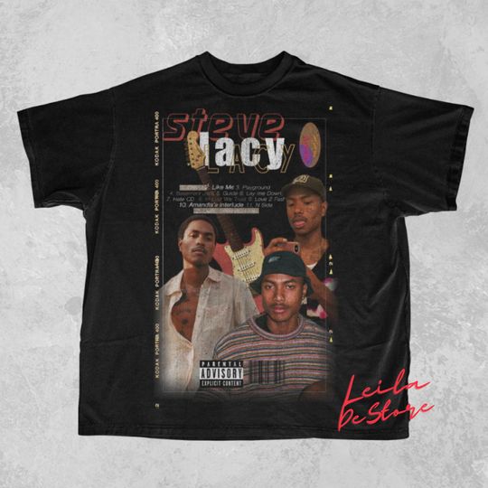Discover Steve Lacy 90s Rap Tees, Music Tshirt