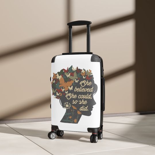 Discover Motivational Travel Suitcase