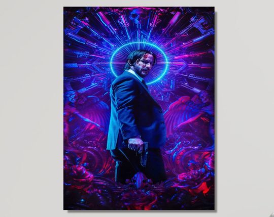 Discover John Wick Movie Art Poster