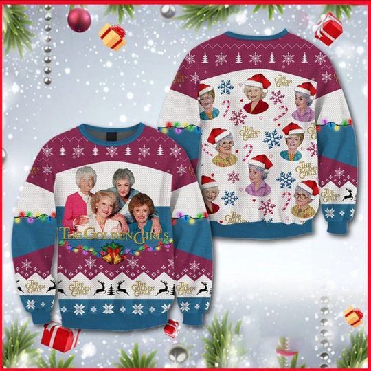 Discover The Golden Girl Love Movie Christmas Unisex Woolen Sweater