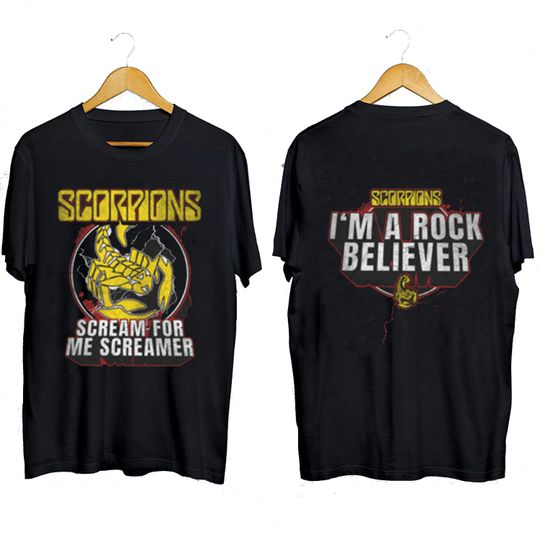Discover Scorpions Scream For Me Screamer T-Shirt