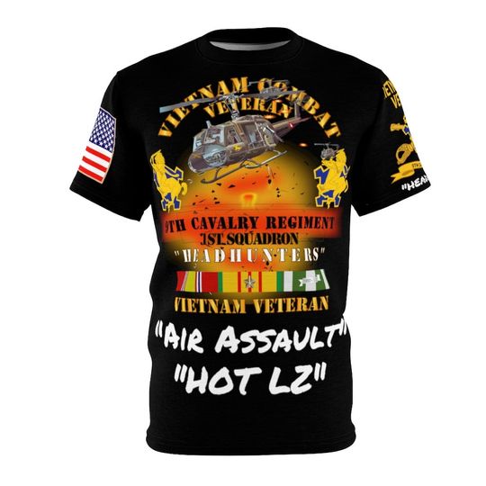 Discover Vietnam Combat Veteran 3D Tshirt
