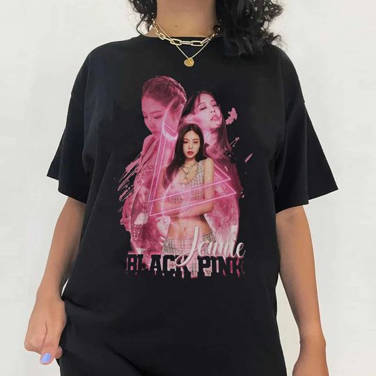 Discover Blackpink Jennie Born Pink World Tour T-Shirt