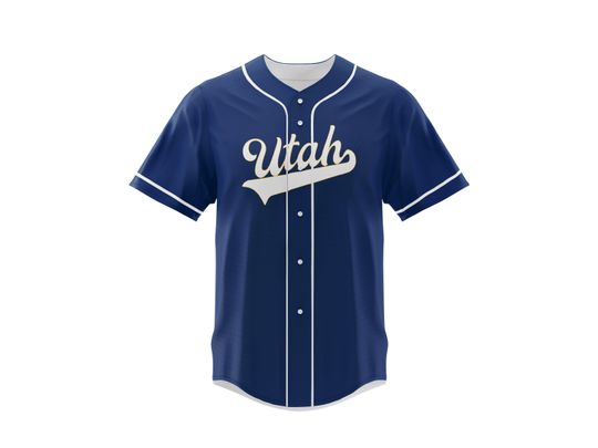 Discover Utah State Flag Baseball Jersey