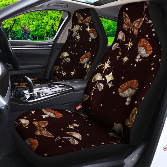 Discover Mushroom Starry Car Seat Covers