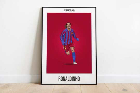 Discover Ronaldinho - Football Poster