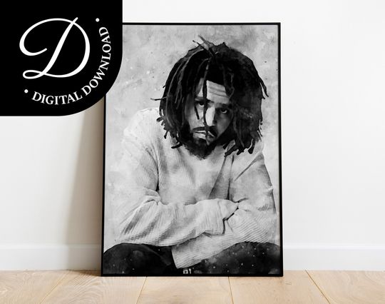 Discover J Cole Digital Poster Collection