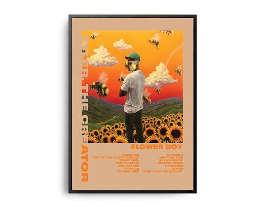 Discover tyler the creator album poster flower boy
