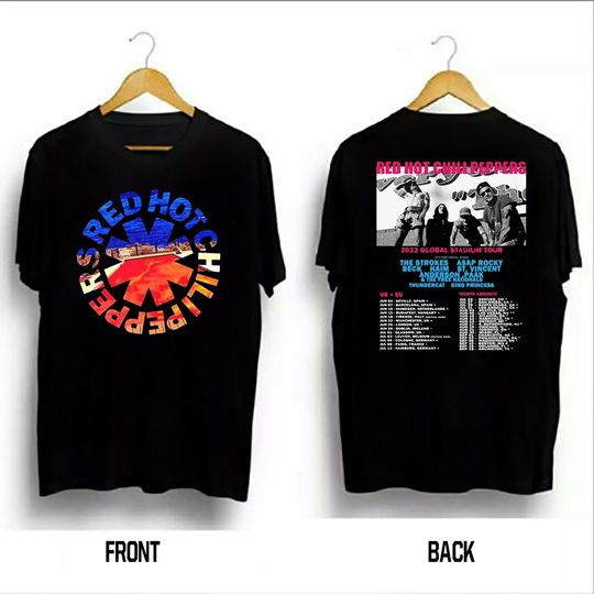 Discover Red Hot Chili Peppers 2022 World Tour Shirt