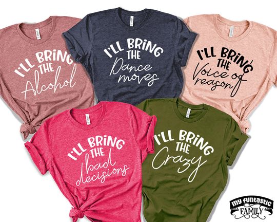 Discover Girls Trip Shirts, Girls Weekend Shirts, I'll Bring The Alcohol T-shirt