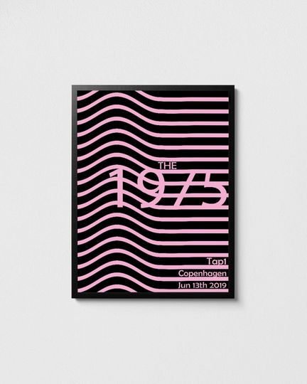 Discover The 1975 Tour Poster \ The 1975 Band Art \ Rock Poster