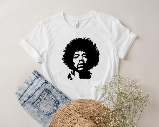Discover Jimi Hendrix Shirt- Unisex Short Sleeve Tee