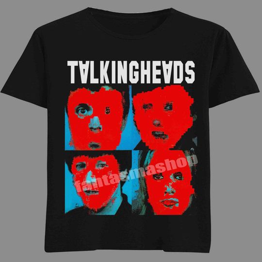 Discover Talking Heads tshirt post punk new wave punk