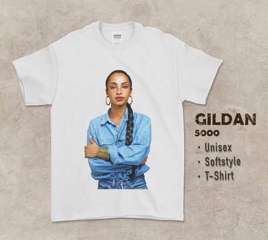 Discover Sade in Denim T-Shirt
