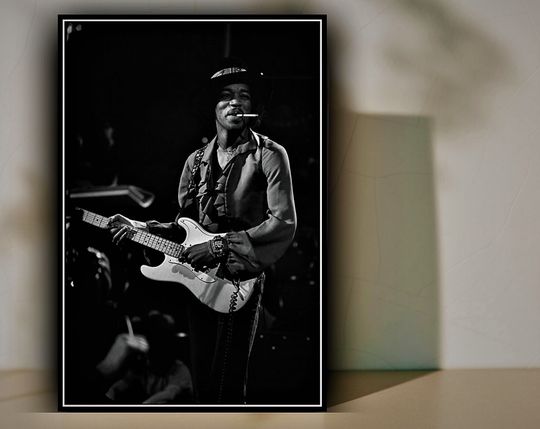 Discover Jimi Hendrix Vintage Poster