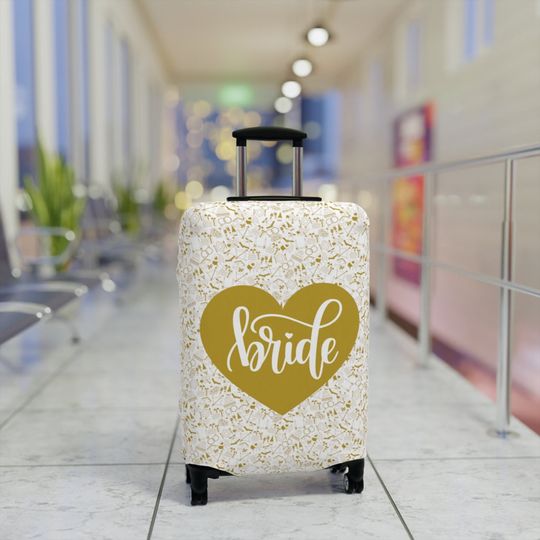Discover Bride Luggage Cover