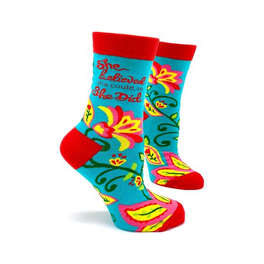 Discover She Believed She Could Socks