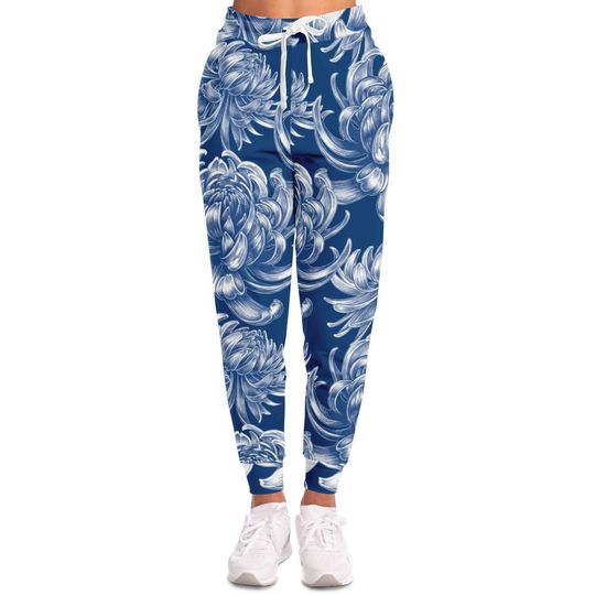Discover Floral Print Athletic Joggers