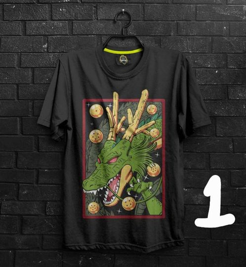Discover Shenron Dragon Unisex Anime T Shirt, Goku Shirt