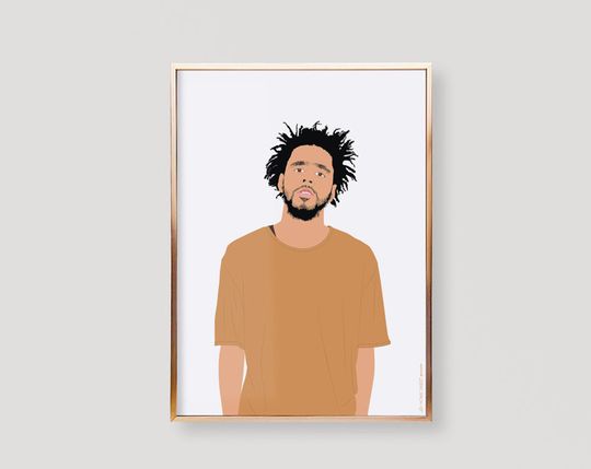 Discover Art Poster of J Cole Collection