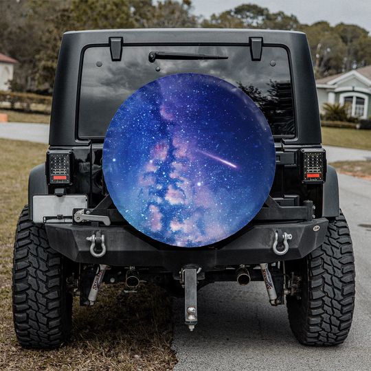 Discover Unique Starry Sky Tire Cover - Fresh Custom Design