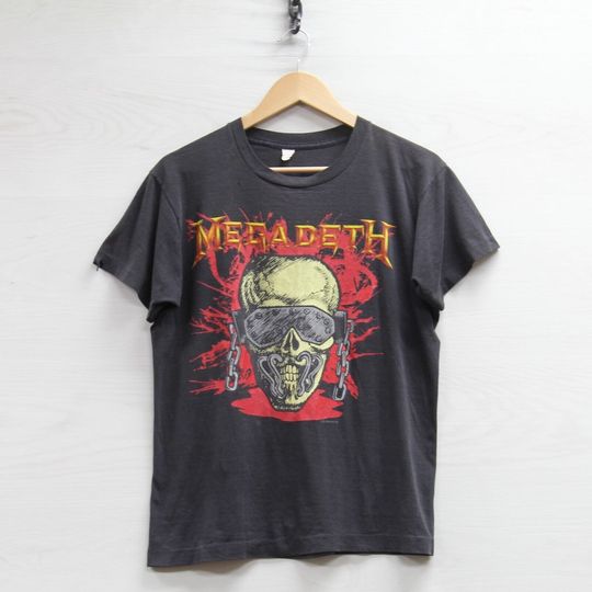 Discover Vintage Megadeth Wake-Up Dead Tour T-Shirt