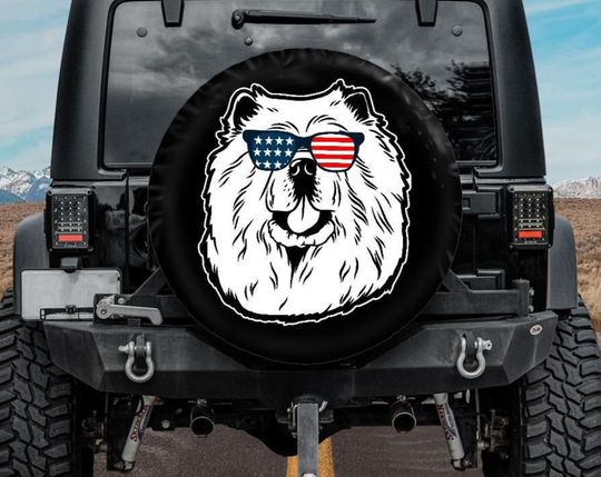Discover Spare Tire Cover, Chow Chow  Spare Tire Cover, Car accessories