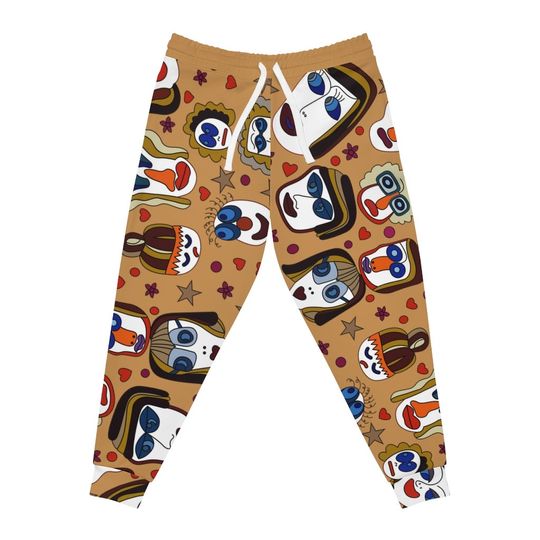 Discover HypsterFaces Pants, Athletic Joggers