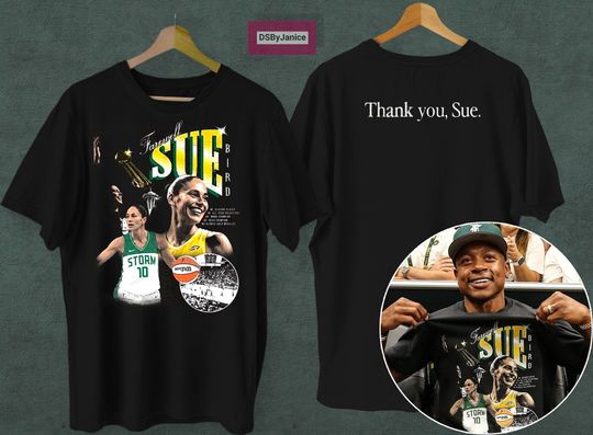 Discover Farewell Sue Bird Shirt, Thank You Sue Double sided tshirt