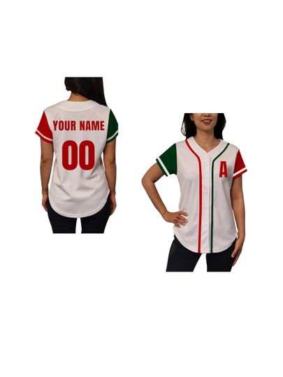 Discover Custom Women's Mexico Baseball Jersey League Sports Team