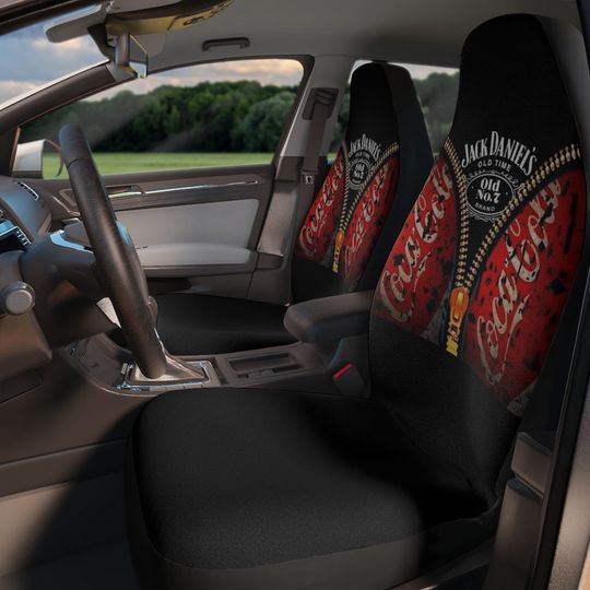 Discover Jack and Coke Car Seat Cover