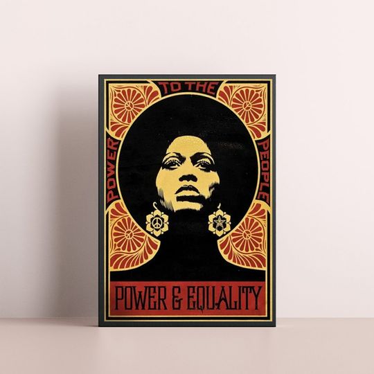 Discover Power Equality Decor Poster