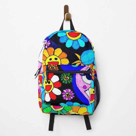Discover Murakami paint art Backpack