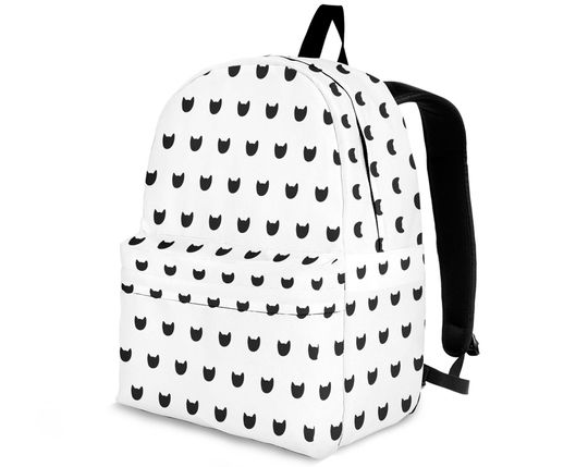 Discover Cat Backpack - Cat Pattern Bag