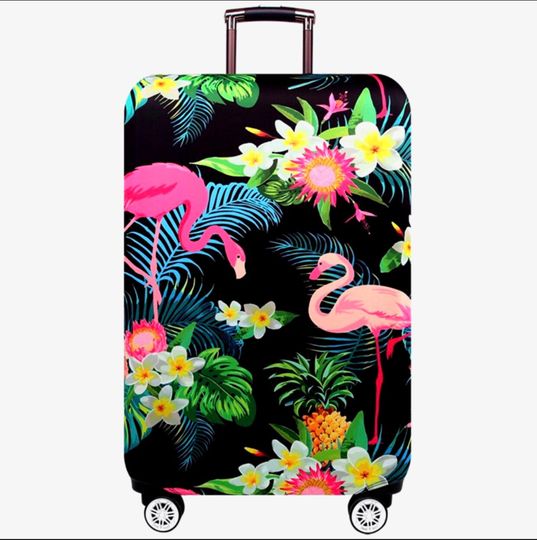 Discover Tropical Luggage Cover