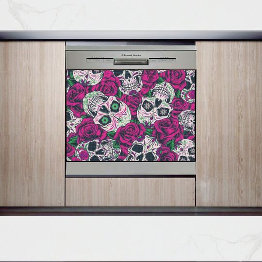 Discover Halloween Dishwasher Cover - Custom Design for Halloween