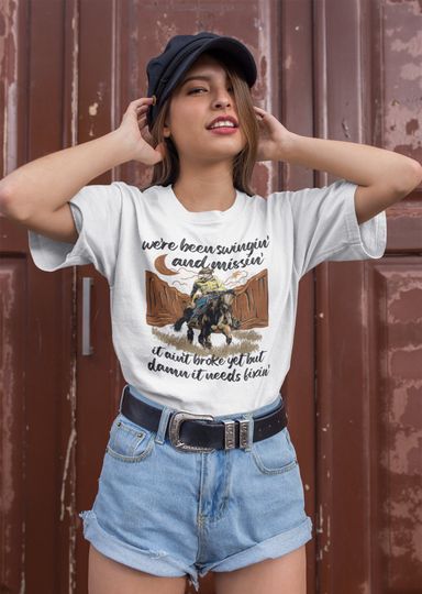 Discover We've been swingin' and missin' Shirt