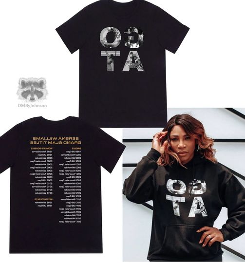 Discover Serena Williams GOAT Shirt, Serena Williams Shirt
